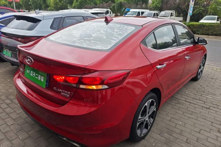 Used Hyundai Elantra (6th Generation / Lingdong) 2018 1.4T Dual-Clutch Xuan Dong · Dynamic Edition Rear Right 45 Deg