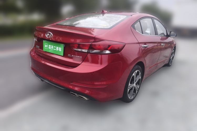 Used Hyundai Elantra (6th Generation / Lingdong) 2018 1.4T Dual-Clutch Xuan Dong · Dynamic Edition Rear Right 45 Deg