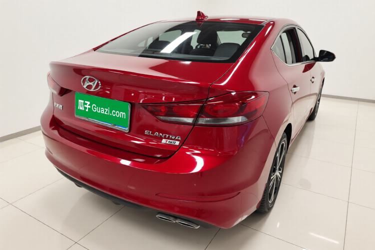 Used Hyundai Elantra (6th Generation / Lingdong) 2018 1.4T Dual-Clutch Xuan Dong · Dynamic Edition Rear Right 45 Deg