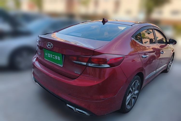 Used Hyundai Elantra (6th Generation / Lingdong) 2018 1.6L Automatic 15th Anniversary Special Edition Rear Right 45 Deg