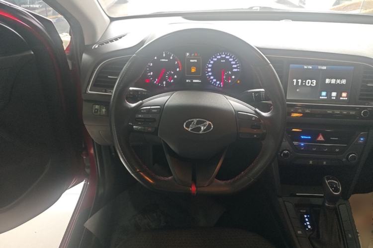 Used Hyundai Elantra (6th Generation / Lingdong) 2018 1.4T Dual-Clutch Xuan Dong · Dynamic Edition Steering Wheel