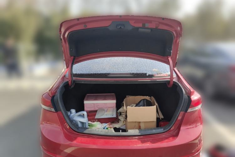 Used Hyundai Elantra (6th Generation / Lingdong) 2018 1.4T Dual-Clutch Xuan Dong · Dynamic Edition Trunk
