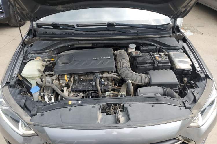 Used Hyundai Elantra (6th Generation / Lingdong) 2018 1.4T Dual-Clutch Xuan Dong · Dynamic Edition Engine Bay