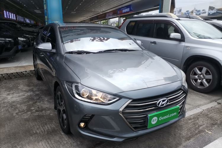 Used Hyundai Elantra (6th Generation / Lingdong) 2018 1.4T Dual-Clutch Xuan Dong · Dynamic Edition Front Right 45 Deg