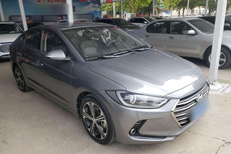 Used Hyundai Elantra (6th Generation / Lingdong) 2018 1.4T Dual-Clutch Xuan Dong · Dynamic Edition Front Right 45 Deg