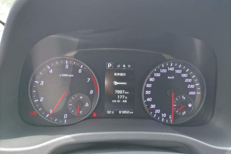 Used Hyundai Elantra (6th Generation / Lingdong) 2018 1.4T Dual-Clutch Xuan Dong · Dynamic Edition Instrument Cluster