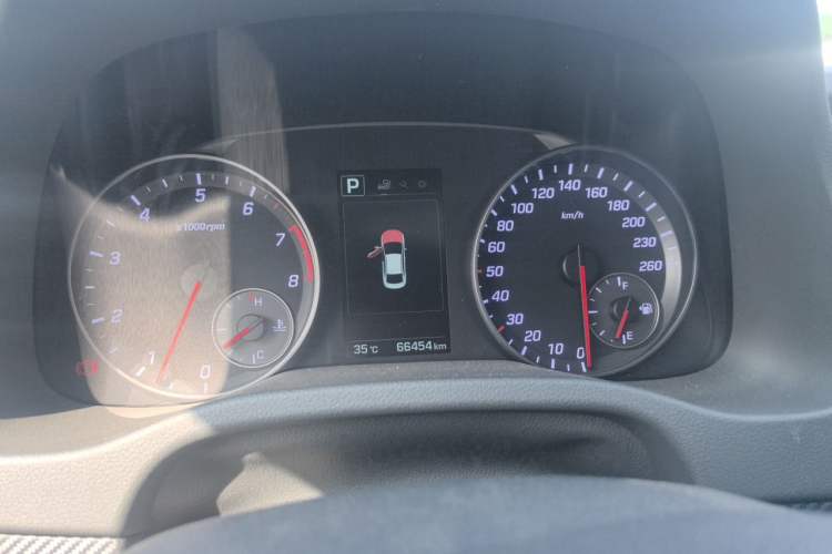 Used Hyundai Elantra (6th Generation / Lingdong) 2018 1.4T Dual-Clutch Xuan Dong · Dynamic Edition Instrument Cluster