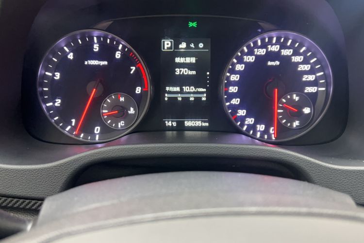 Used Hyundai Elantra (6th Generation / Lingdong) 2018 1.4T Dual-Clutch Xuan Dong · Dynamic Edition Odometer Close Up
