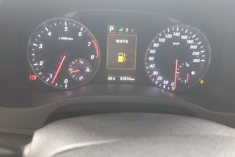 Used Hyundai Elantra (6th Generation / Lingdong) 2018 1.4T Dual-Clutch Xuan Dong · Dynamic Edition Odometer Close Up