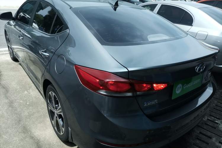 Used Hyundai Elantra (6th Generation / Lingdong) 2018 1.4T Dual-Clutch Xuan Dong · Dynamic Edition Rear Left 45 Deg