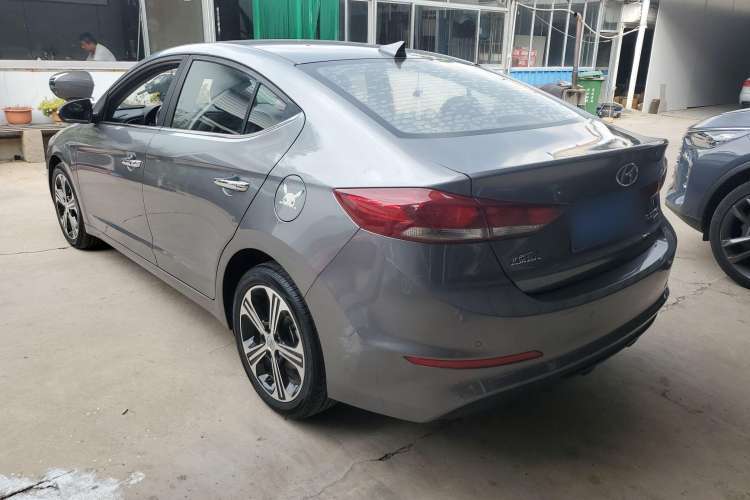 Used Hyundai Elantra (6th Generation / Lingdong) 2018 1.4T Dual-Clutch Xuan Dong · Dynamic Edition Rear Left 45 Deg