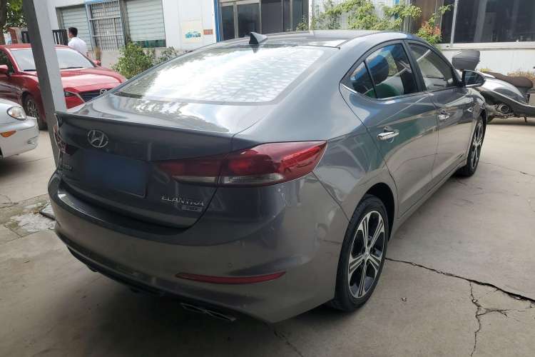 Used Hyundai Elantra (6th Generation / Lingdong) 2018 1.4T Dual-Clutch Xuan Dong · Dynamic Edition Rear Right 45 Deg