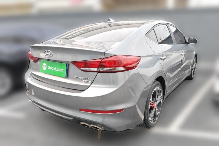 Used Hyundai Elantra (6th Generation / Lingdong) 2018 1.4T Dual-Clutch Xuan Dong · Dynamic Edition Rear Right 45 Deg
