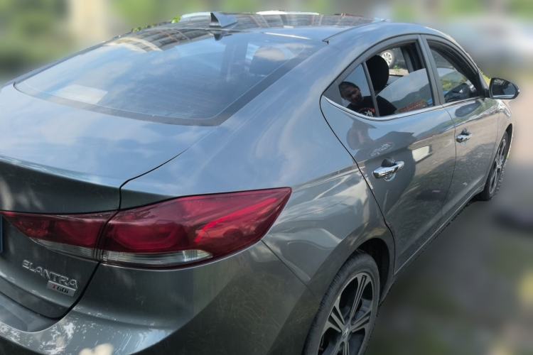 Used Hyundai Elantra (6th Generation / Lingdong) 2018 1.4T Dual-Clutch Xuan Dong · Dynamic Edition Rear Right 45 Deg