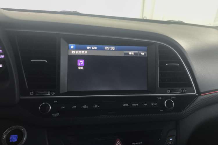 Used Hyundai Elantra (6th Generation / Lingdong) 2018 1.4T Dual-Clutch Xuan Dong · Dynamic Edition Audio And AC Panel