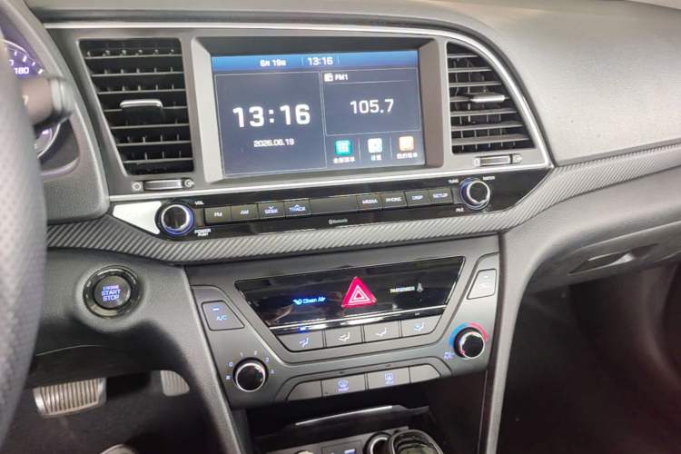 Used Hyundai Elantra (6th Generation / Lingdong) 2018 1.4T Dual-Clutch Xuan Dong · Dynamic Edition Audio And AC Panel