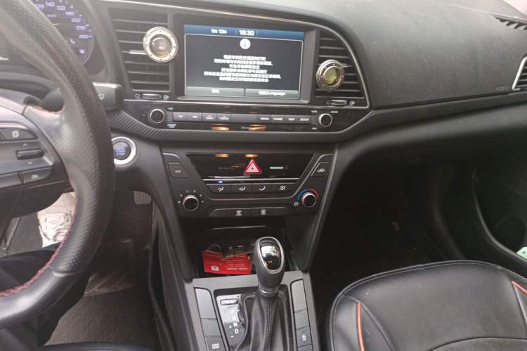 Used Hyundai Elantra (6th Generation / Lingdong) 2018 1.4T Dual-Clutch Xuan Dong · Dynamic Edition Audio And AC Panel