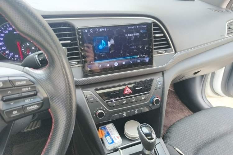 Used Hyundai Elantra (6th Generation / Lingdong) 2018 1.4T Dual-Clutch Xuan Dong · Dynamic Edition Audio And AC Panel