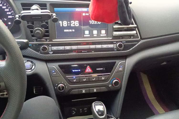 Used Hyundai Elantra (6th Generation / Lingdong) 2018 1.4T Dual-Clutch Xuan Dong · Dynamic Edition Audio And AC Panel