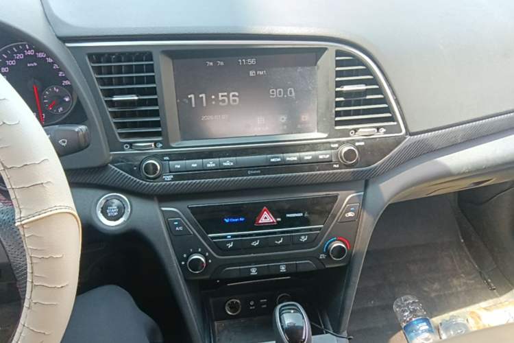 Used Hyundai Elantra (6th Generation / Lingdong) 2018 1.4T Dual-Clutch Xuan Dong · Dynamic Edition Audio And AC Panel