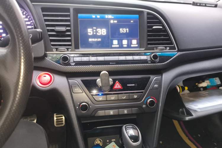 Used Hyundai Elantra (6th Generation / Lingdong) 2018 1.4T Dual-Clutch Xuan Dong · Dynamic Edition Audio And AC Panel