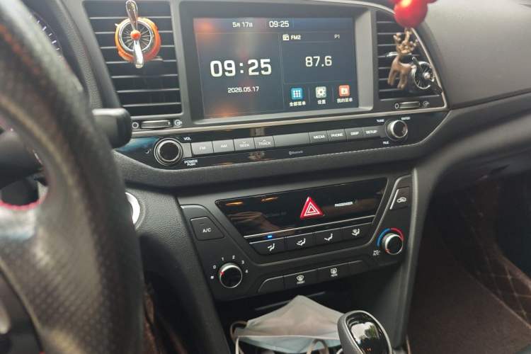 Used Hyundai Elantra (6th Generation / Lingdong) 2018 1.4T Dual-Clutch Xuan Dong · Dynamic Edition Audio And AC Panel