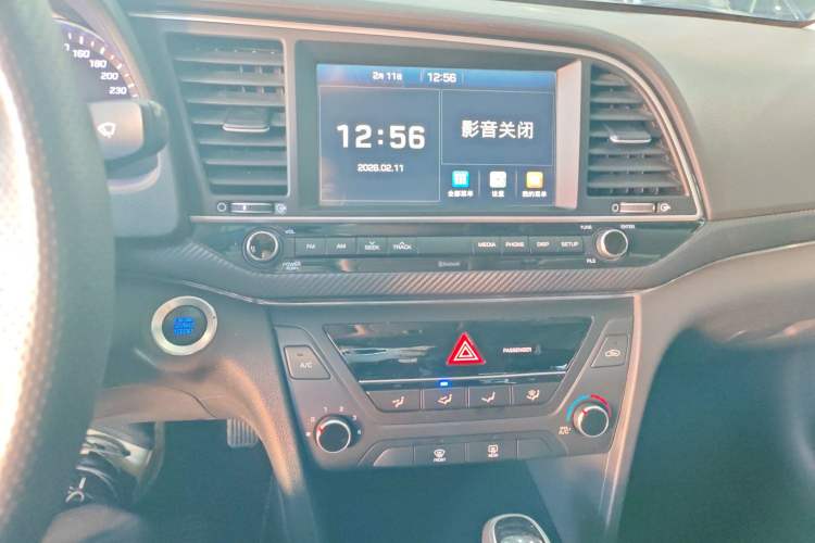 Used Hyundai Elantra (6th Generation / Lingdong) 2018 1.4T Dual-Clutch Xuan Dong · Dynamic Edition Audio And AC Panel