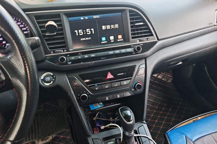 Used Hyundai Elantra (6th Generation / Lingdong) 2018 1.4T Dual-Clutch Xuan Dong · Dynamic Edition Audio And AC Panel