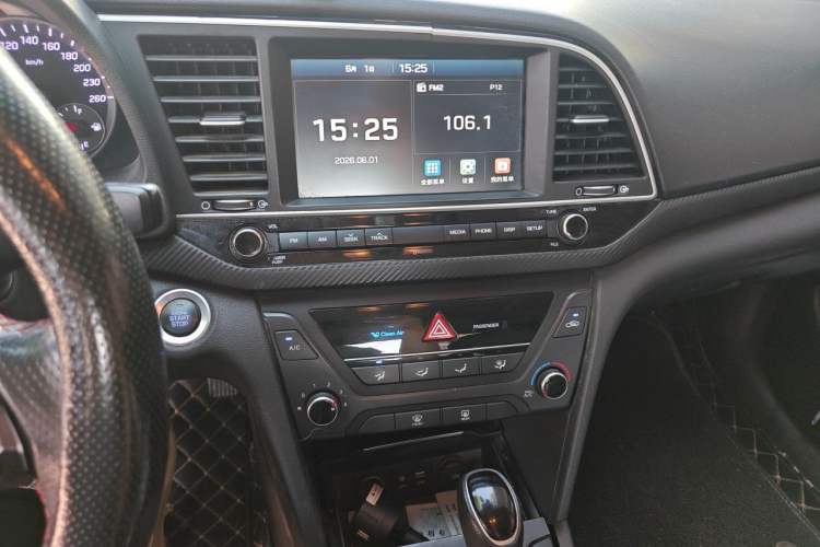 Used Hyundai Elantra (6th Generation / Lingdong) 2018 1.4T Dual-Clutch Xuan Dong · Dynamic Edition Audio And AC Panel