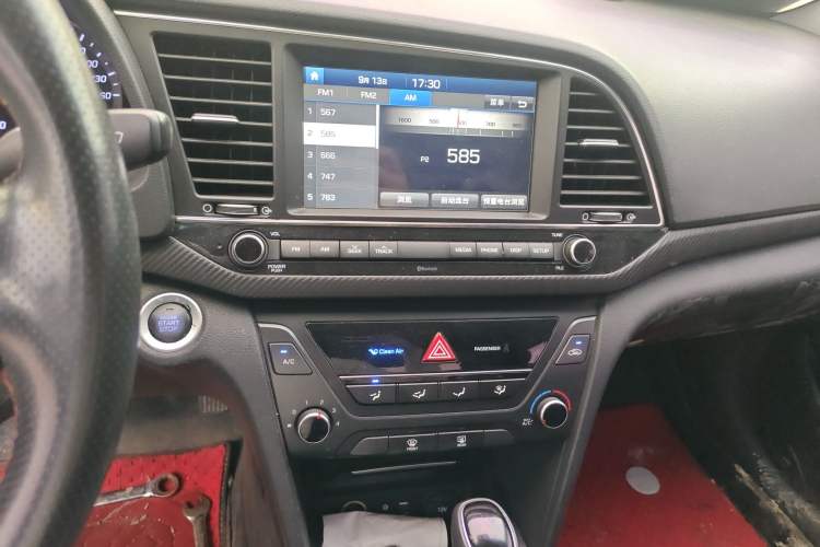 Used Hyundai Elantra (6th Generation / Lingdong) 2018 1.4T Dual-Clutch Xuan Dong · Dynamic Edition Audio And AC Panel