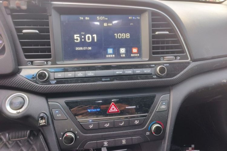 Used Hyundai Elantra (6th Generation / Lingdong) 2018 1.4T Dual-Clutch Xuan Dong · Dynamic Edition Audio And AC Panel