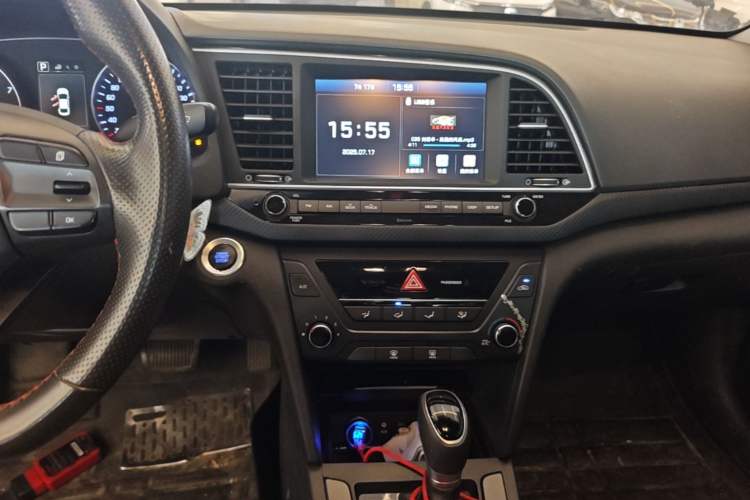 Used Hyundai Elantra (6th Generation / Lingdong) 2018 1.4T Dual-Clutch Xuan Dong · Dynamic Edition Audio And AC Panel