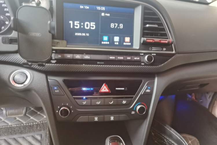 Used Hyundai Elantra (6th Generation / Lingdong) 2018 1.4T Dual-Clutch Xuan Dong · Dynamic Edition Audio And AC Panel