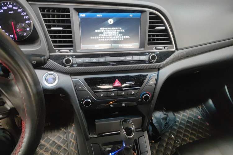 Used Hyundai Elantra (6th Generation / Lingdong) 2018 1.4T Dual-Clutch Xuan Dong · Dynamic Edition Audio And AC Panel