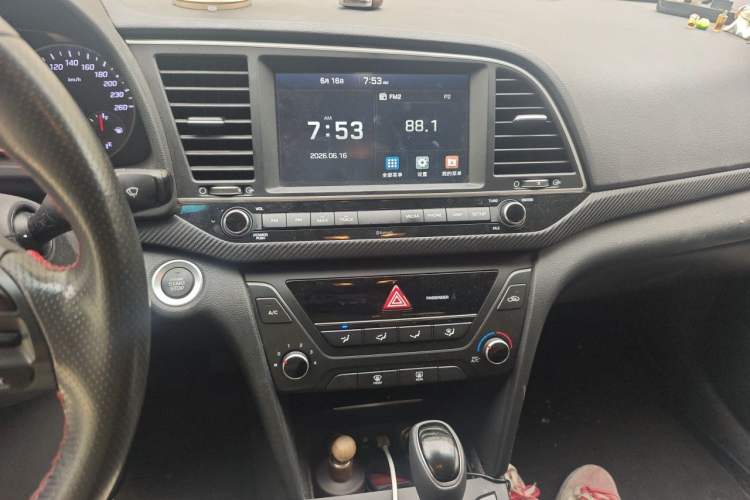 Used Hyundai Elantra (6th Generation / Lingdong) 2018 1.4T Dual-Clutch Xuan Dong · Dynamic Edition Audio And AC Panel