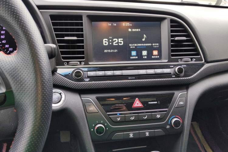 Used Hyundai Elantra (6th Generation / Lingdong) 2018 1.4T Dual-Clutch Xuan Dong · Dynamic Edition Audio And AC Panel