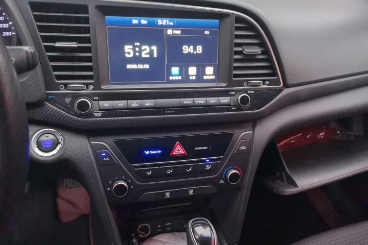 Used Hyundai Elantra (6th Generation / Lingdong) 2018 1.4T Dual-Clutch Xuan Dong · Dynamic Edition Audio And AC Panel