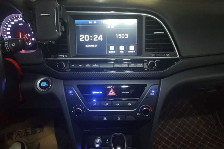 Used Hyundai Elantra (6th Generation / Lingdong) 2018 1.4T Dual-Clutch Xuan Dong · Dynamic Edition Audio And AC Panel