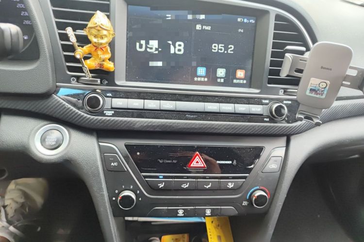 Used Hyundai Elantra (6th Generation / Lingdong) 2018 1.4T Dual-Clutch Xuan Dong · Dynamic Edition Audio And AC Panel