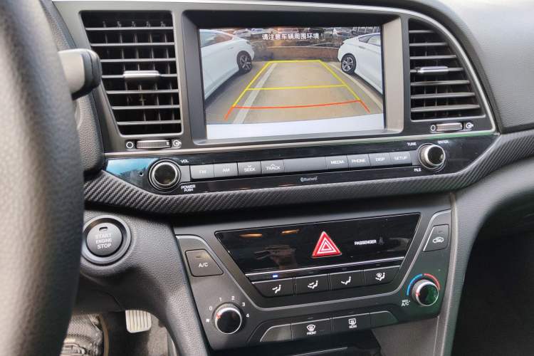 Used Hyundai Elantra (6th Generation / Lingdong) 2018 1.4T Dual-Clutch Xuan Dong · Dynamic Edition Audio And AC Panel
