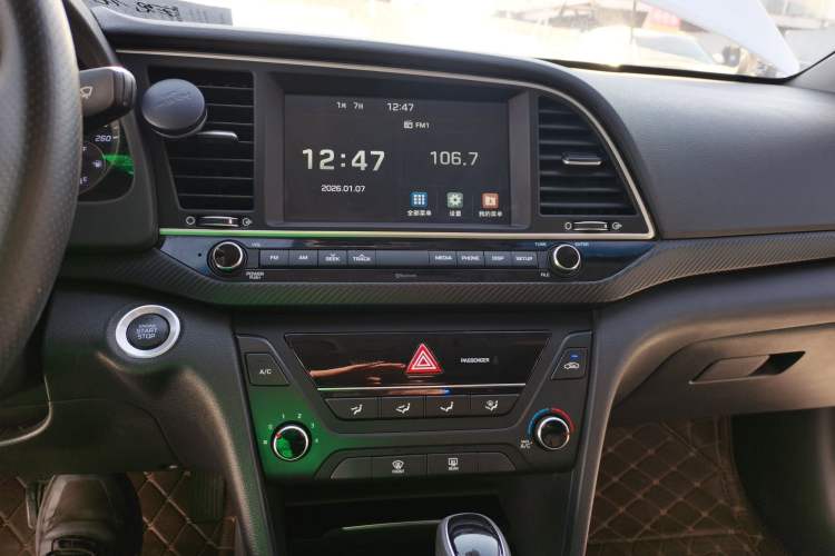 Used Hyundai Elantra (6th Generation / Lingdong) 2018 1.4T Dual-Clutch Xuan Dong · Dynamic Edition Audio And AC Panel