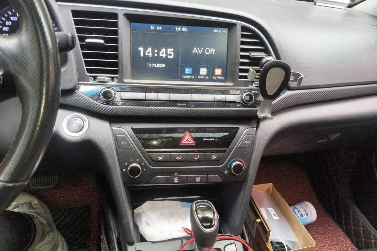 Used Hyundai Elantra (6th Generation / Lingdong) 2018 1.4T Dual-Clutch Xuan Dong · Dynamic Edition Audio And AC Panel