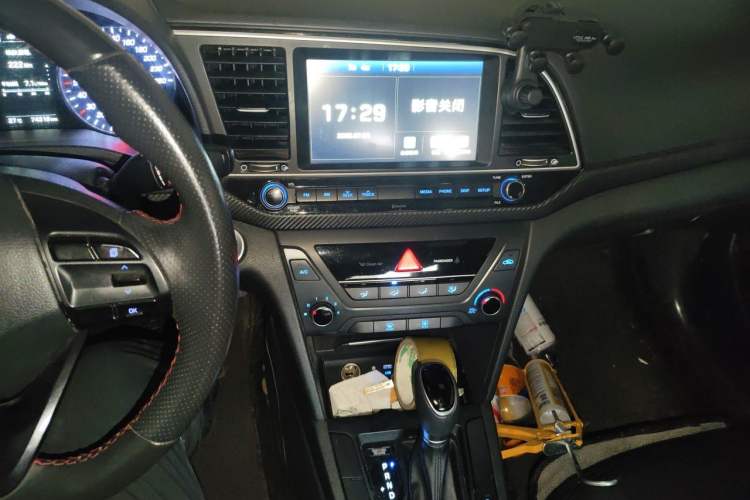 Used Hyundai Elantra (6th Generation / Lingdong) 2018 1.4T Dual-Clutch Xuan Dong · Dynamic Edition Audio And AC Panel