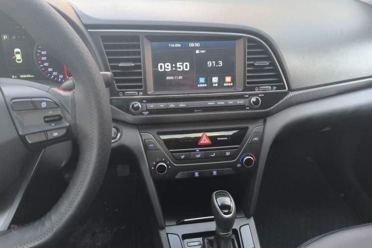 Used Hyundai Elantra (6th Generation / Lingdong) 2018 1.4T Dual-Clutch Xuan Dong · Dynamic Edition Audio And AC Panel