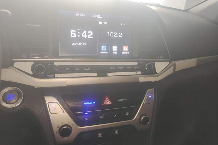 Used Hyundai Elantra (6th Generation / Lingdong) 2018 1.6L Automatic 15th Anniversary Special Edition Audio And AC Panel
