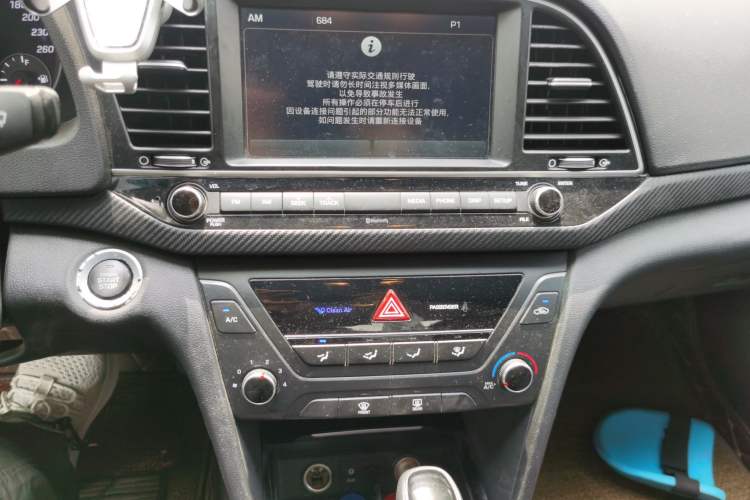 Used Hyundai Elantra (6th Generation / Lingdong) 2018 1.4T Dual-Clutch Xuan Dong · Dynamic Edition Audio And AC Panel