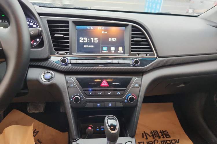 Used Hyundai Elantra (6th Generation / Lingdong) 2018 1.4T Dual-Clutch Xuan Dong · Dynamic Edition Audio And AC Panel