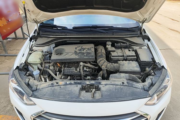 Used Hyundai Elantra (6th Generation / Lingdong) 2018 1.4T Dual-Clutch Xuan Dong · Dynamic Edition Engine Bay