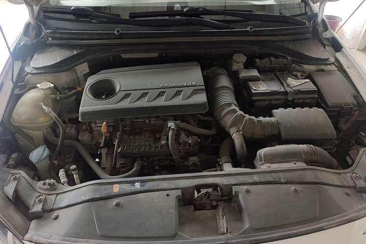 Used Hyundai Elantra (6th Generation / Lingdong) 2018 1.4T Dual-Clutch Xuan Dong · Dynamic Edition Engine Bay