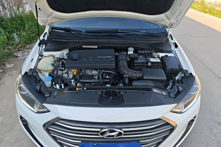 Used Hyundai Elantra (6th Generation / Lingdong) 2018 1.4T Dual-Clutch Xuan Dong · Dynamic Edition Engine Bay